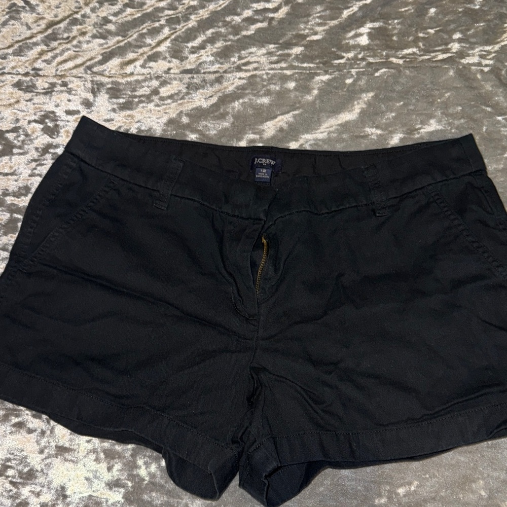 J. Crew Black Women's Shorts Size 12
